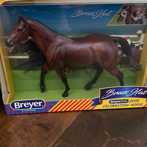 Breyerfest 2018 Celebration Horse Brass Hat NIB